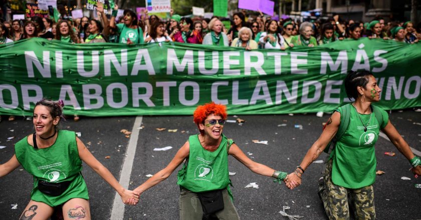Marchas en toda América latina a favor del aborto legal