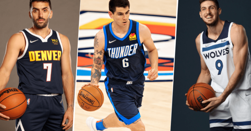 Con la presencia de tres jugadores argentinos, la NBA inicia la temporada 2021/2022