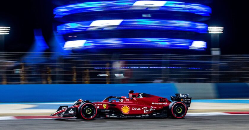 Fórmula 1: Leclerc, con Ferrari, larga desde la pole en Bahréin, primer Gran Premio de 2022
