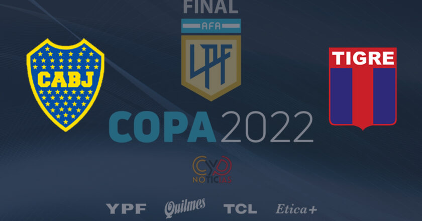 Boca y Tigre definen en Córdoba al campeón de la Copa de la Liga Profesional de Fútbol