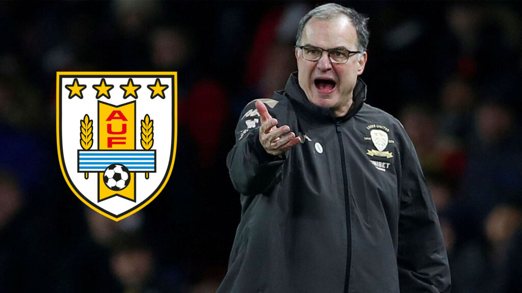 En el debut oficial de Marcelo Bielsa, su Uruguay renovado fue